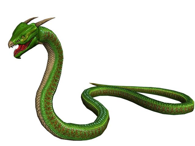 پکیج 3dFoin Fantasy Snake