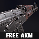 پکیج FPS AKM – Model & Textures