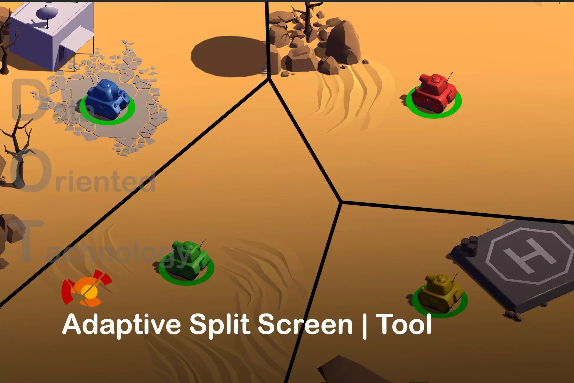 پکیج Adaptive Split Screen