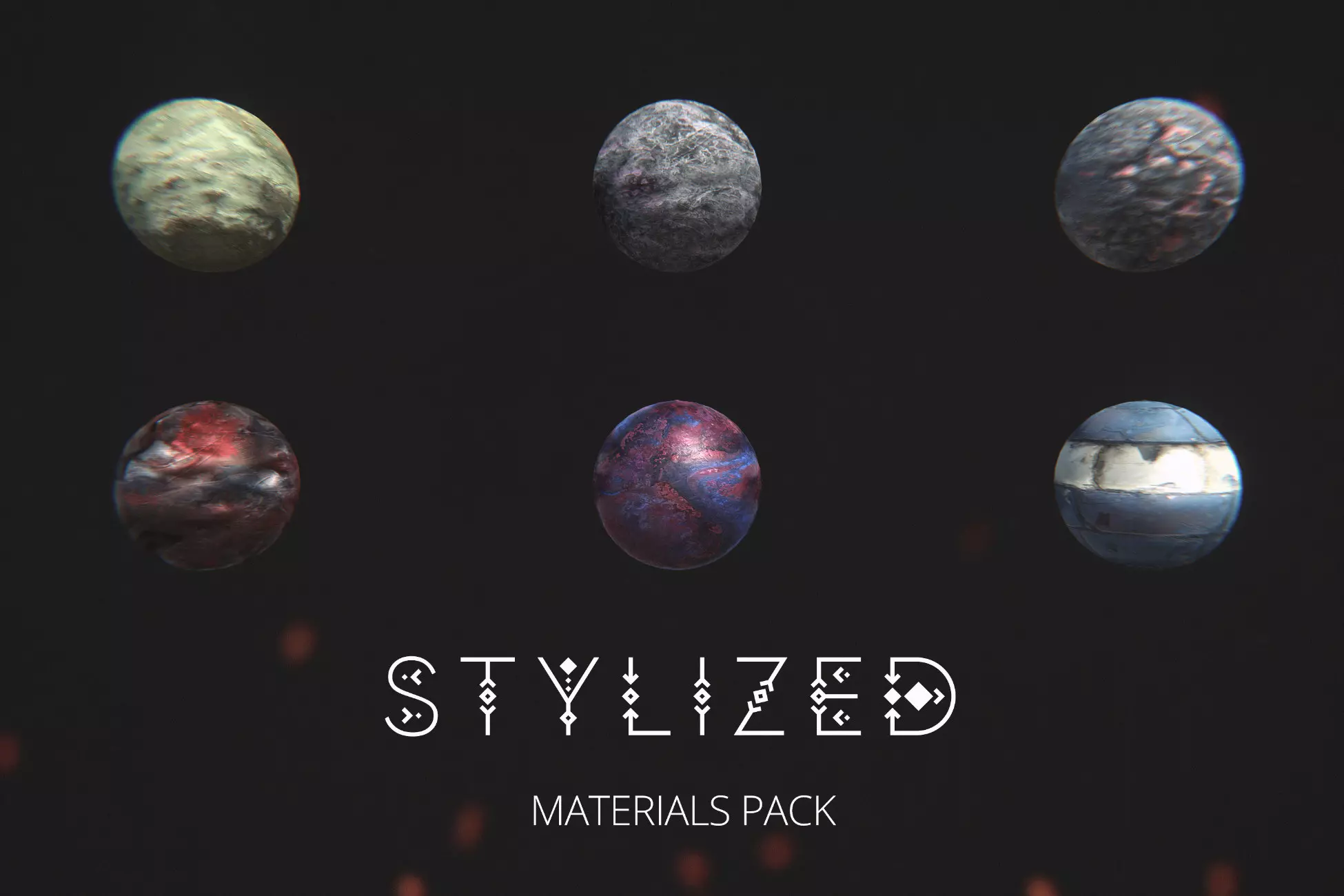پکیج Stylized Materials Pack