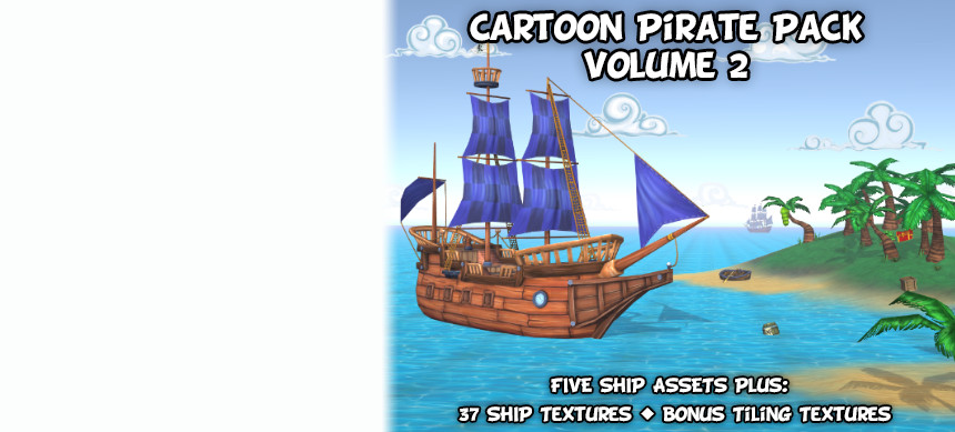 پکیج Cartoon Pirate Pack – Vol 2