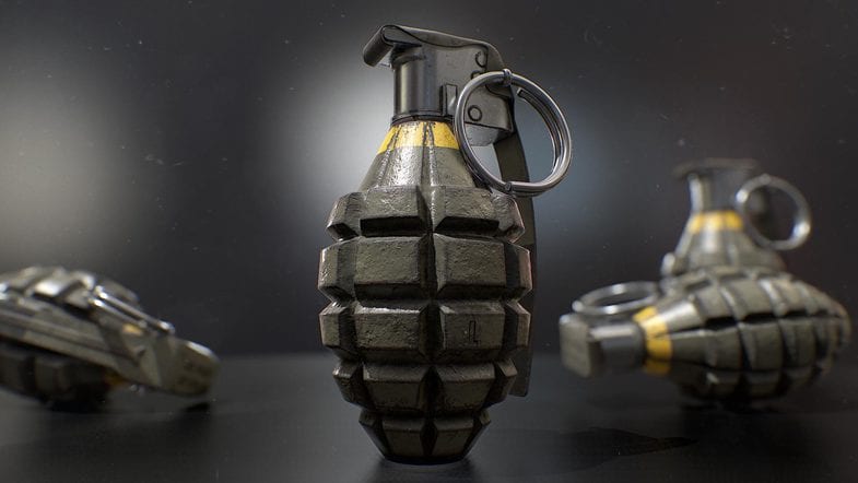 پکیج FPS Grenade - Model & Textures