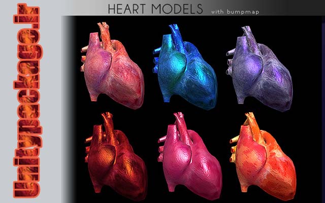 پکیج Heart Models