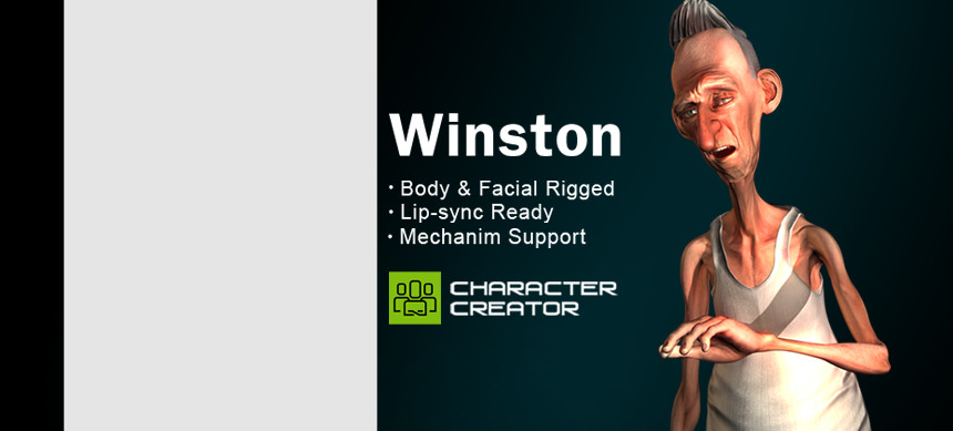پکیج Winston – iClone Character